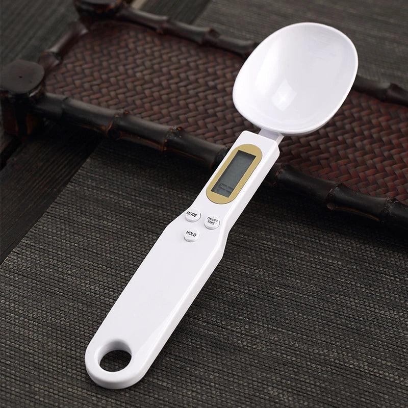 Mini Spoon Scale Digital Kitchen Scale LCD Digital Measurement Adjustable Weighing 0.1-500G Milk Coffee Powder Weight Measure